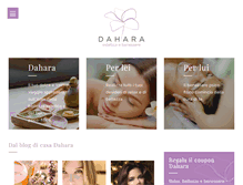 Tablet Screenshot of dahara.ch